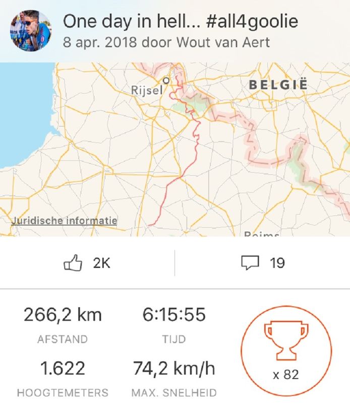 Parijs-Roubaix.