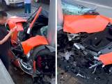 Un conducteur détruit sa Lamborghini en fonçant dans un lampadaire