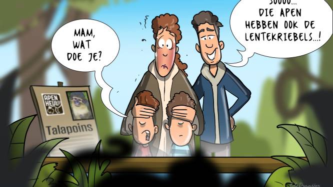 CARTOON | Week van de Lentekriebels zorgt voor jeuk