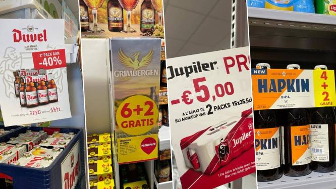 Véél 1+1 en tot 33 procent korting: nooit zoveel bieren tegelijk in promotie. Waar sla je je slag?