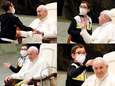 Un petit garçon se présente devant le pape et tente d’attraper sa calotte