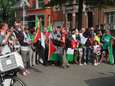 Betogers houden mars voor Palestina