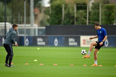 Bjorn Meijer de retour à l'entraînement avec le Club de Bruges après plus de 5 mois de revalidation