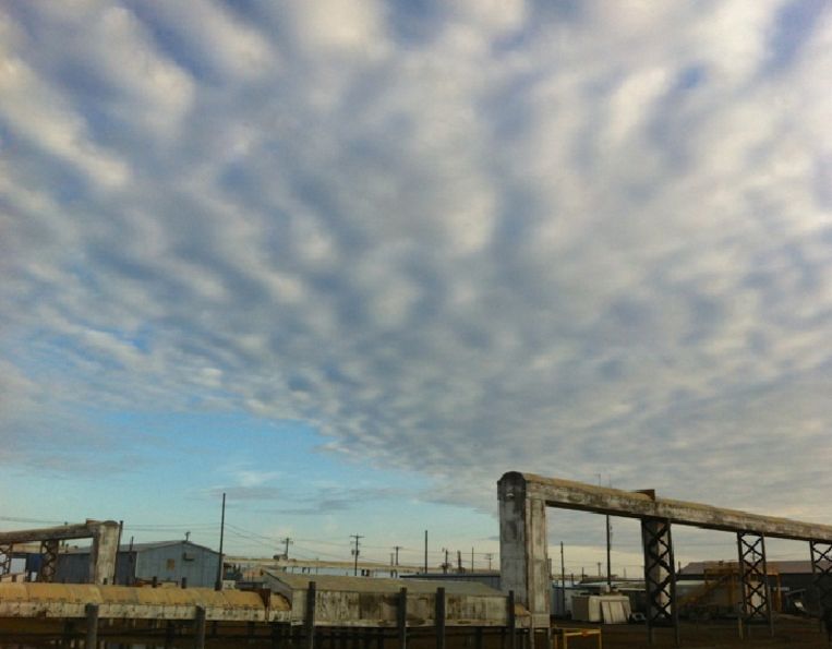Aankomst in Barrow, Alaska. Beeld Jorien Vonk