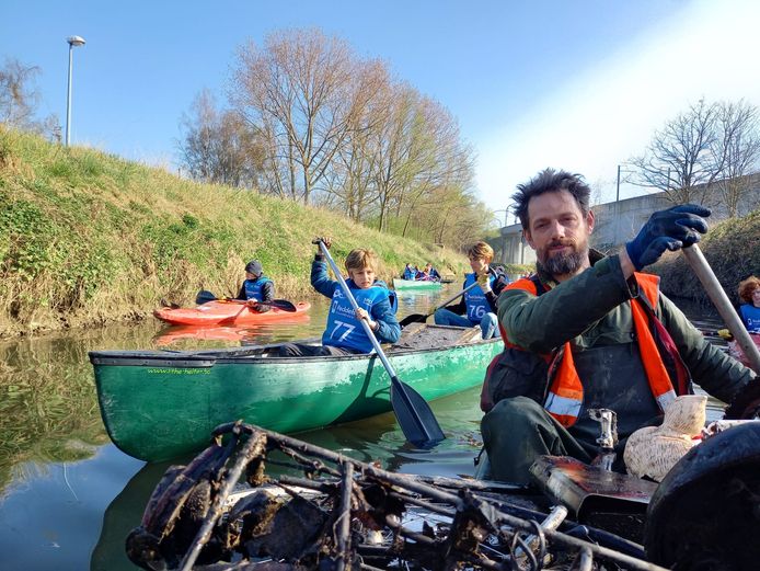 Mooie vangst na River Cleanup