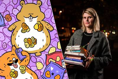 Illustrator Laura Janssens brengt populaire cartoons over hamsters tot leven: “Ik kan me achter hen verstoppen”
