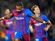 Barcelona mede dankzij goal van clubtopscorer Memphis terug op tweede plek