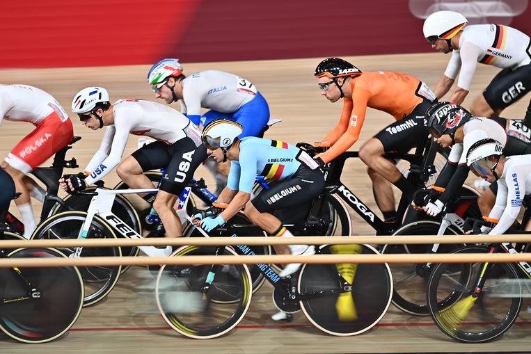 Kenny De Ketele eindigde als dertiende in het omnium. Beeld BELGA