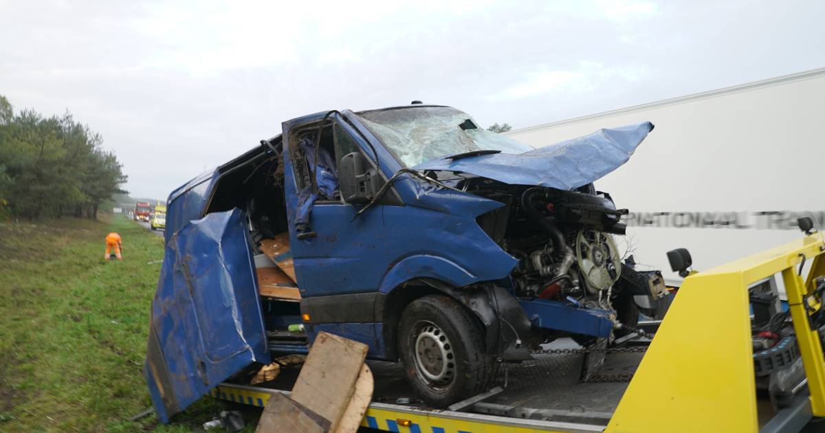 Fikse files op A28 door meerdere ongevallen bij Ommen en Nunspeet.