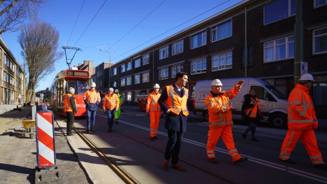 Laatste check voordat Haagse tramlijn 1 weer tot leven komt