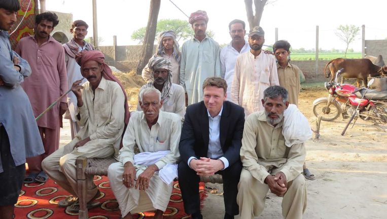 De Nederlandse ambassadeur Marcel de Vink in Pakistan. Beeld anp