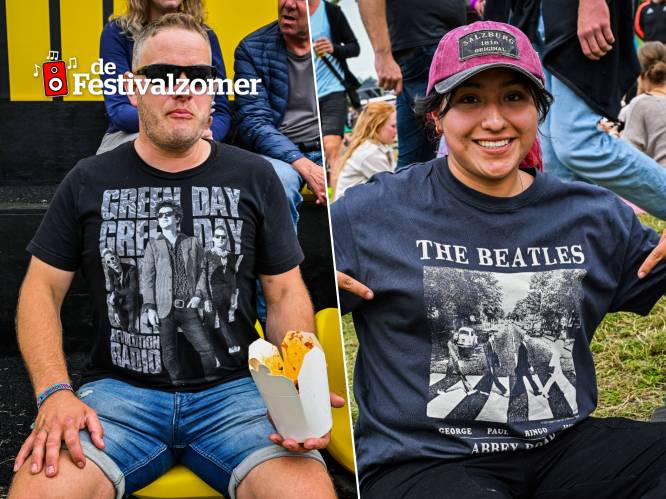 IN BEELD. Van Green Day tot The Beatles: festivalgangers stellen alternatieve affiche samen voor Rock Werchter