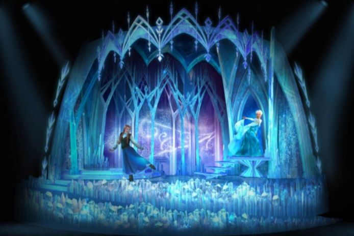 De nieuwe 'Frozen'-belevenis in Disneyland.