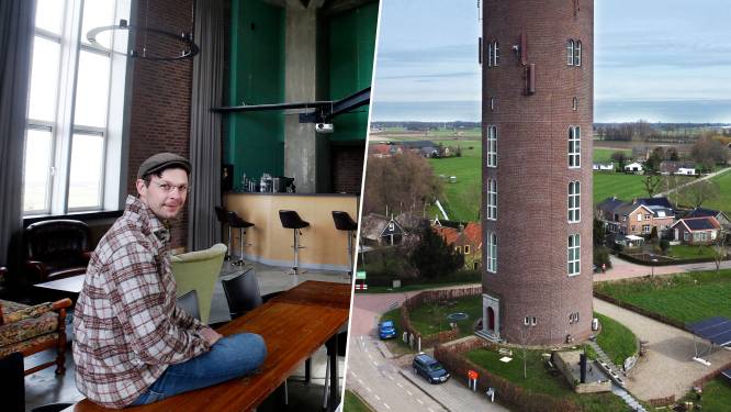 Feesten, vergaderen of optreden kan al in watertoren van Job: ‘Eind zomer ook B&B met acht slaapplekken’