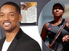 Will Smith schrijft briefje als steun voor Naomi Osaka: ‘Ik sta aan jouw kant’