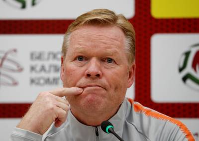 Koeman: Het veld in Minsk mag geen excuus zijn
