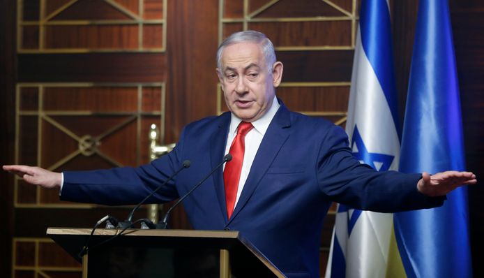 De Israëlische premier Benjamin Netanyahu waarschuwt Iran: ,,Iran heeft nergens immuniteit.’’