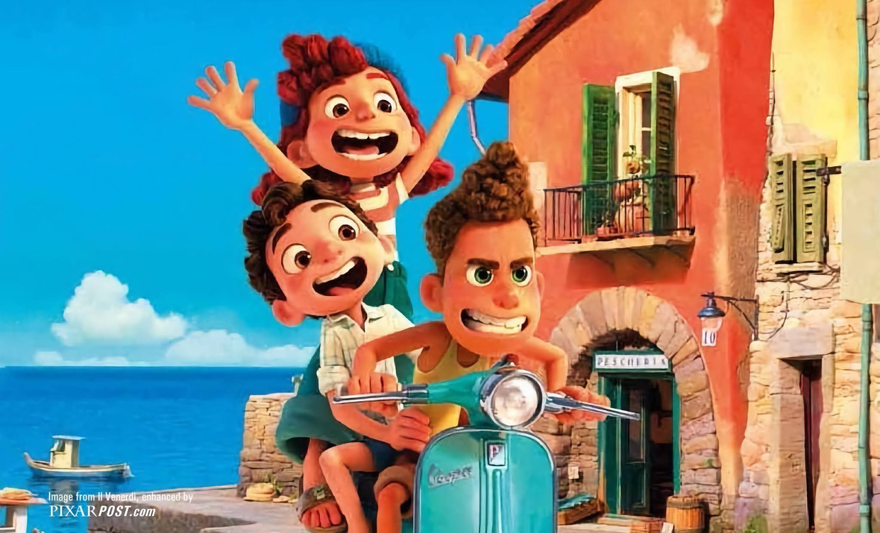 Met ‘Luca’ heeft Pixar eindelijk nog eens een animatiefilm gemaakt die ...