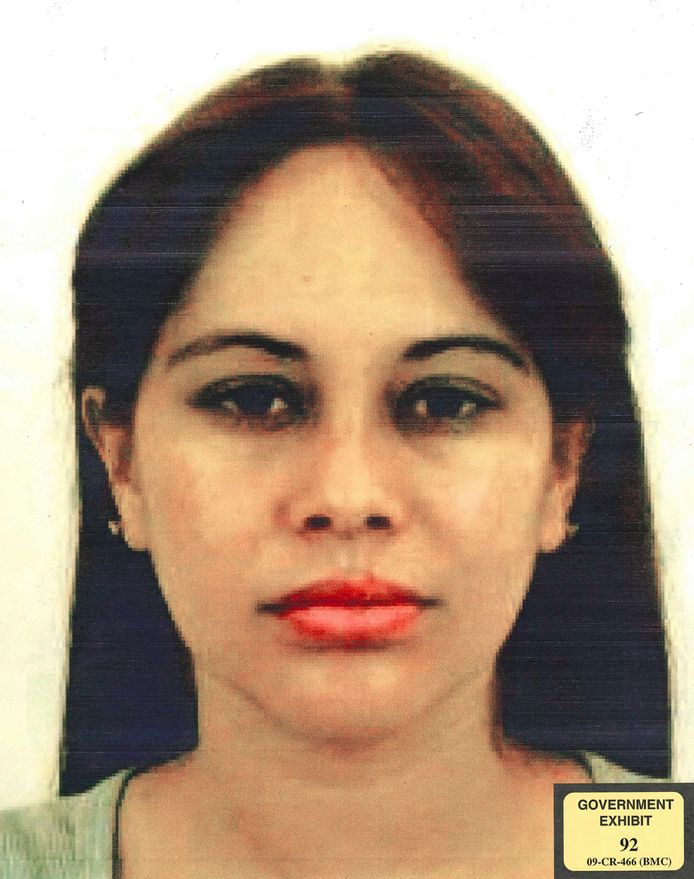 Een van El Chapo’s maîtresses, Lucero Guadalupe Sanchez Lopez.