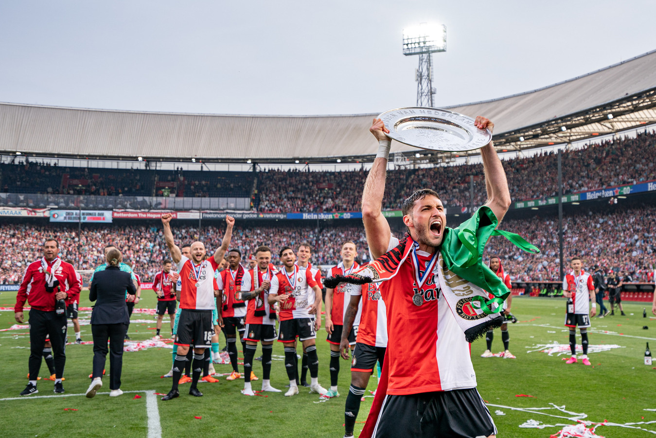 Feyenoorders emotioneel na 'unieke’ landstitel ‘Dit