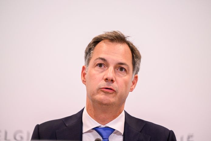 Premier Alexander De Croo.