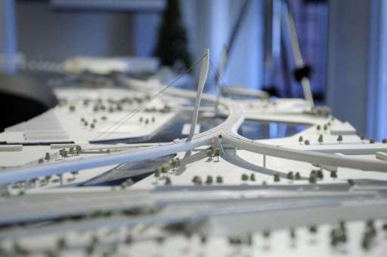 Antwerpen Toont Maquette Oosterweelverbinding De Morgen