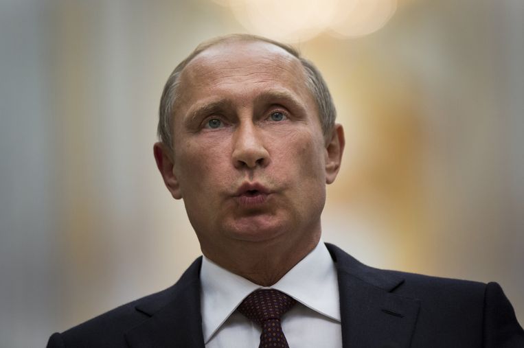 De Russische president Vladimir Poetin. Beeld ap