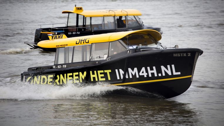 Rotterdamse watertaxi heden ten dage. Beeld FTP