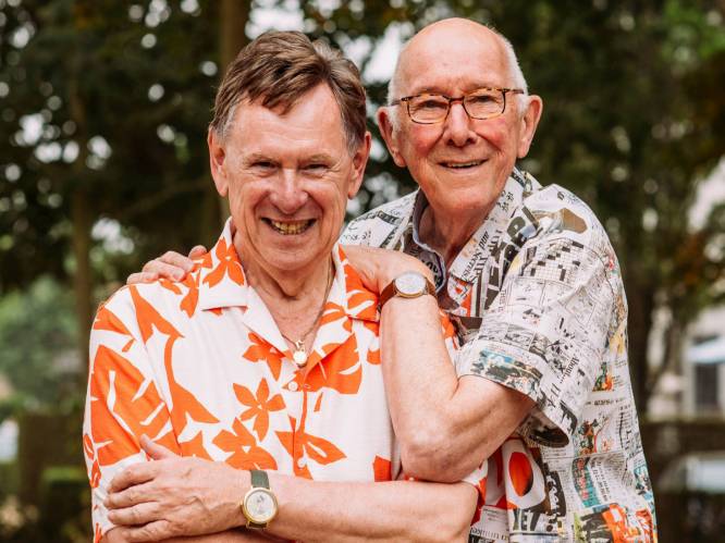 Koen Crucke en zijn man Jan zijn al 54 jaar een koppel: “Chapeau voor Jan, want hij is wel met een diva getrouwd”