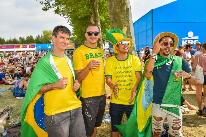 Braziliaanse community op Werchter: "Hazard mag scoren"