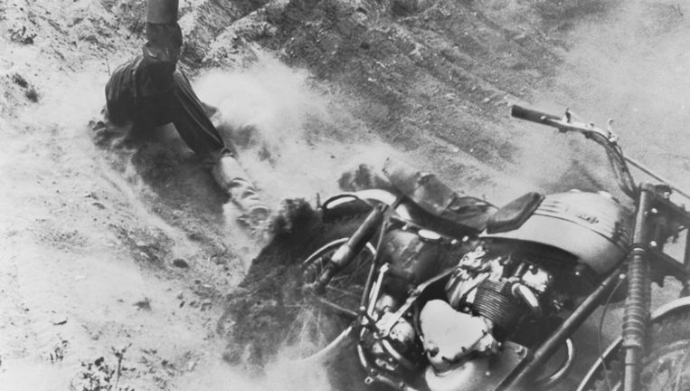 De winnende foto van de eerste World Press Photo of the Year Award in 1955. Beeld Mogens von Haven