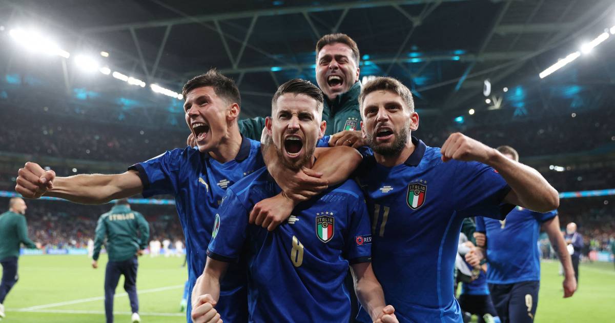 Italie voetbal stand