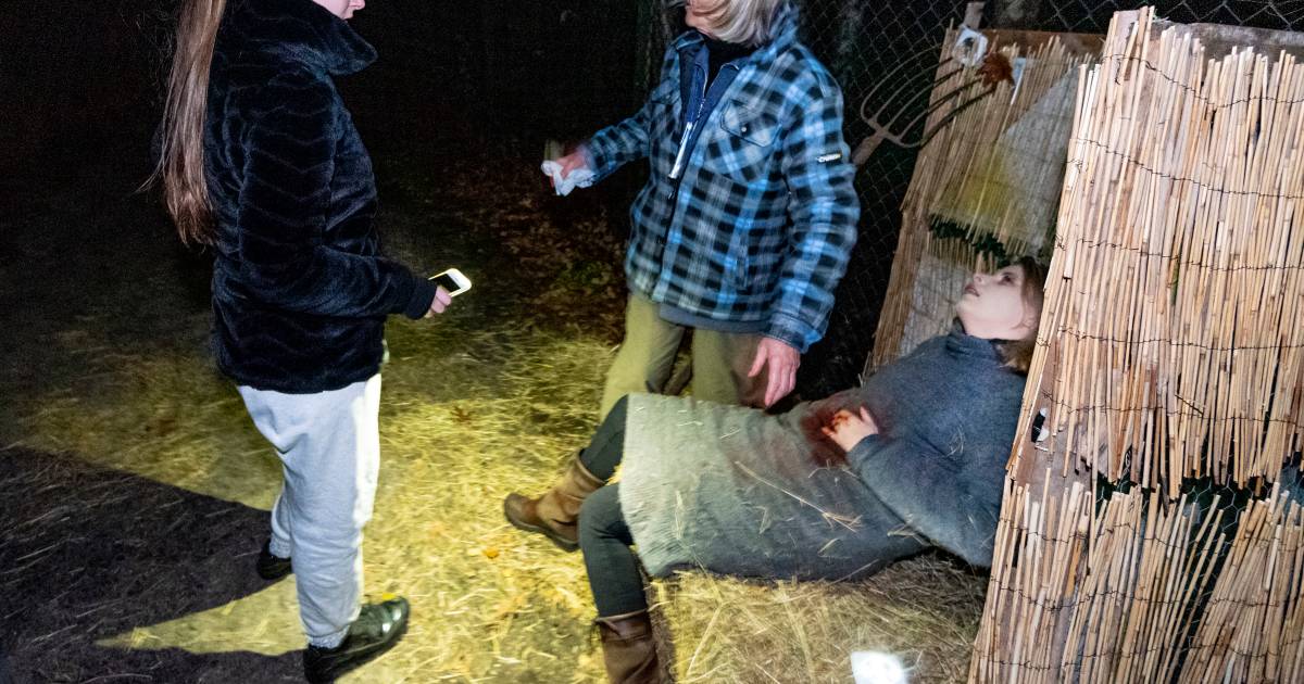 Ziekenhuispersoneel laat elkaar en bezoekers Griezeltocht Leuth schrikken