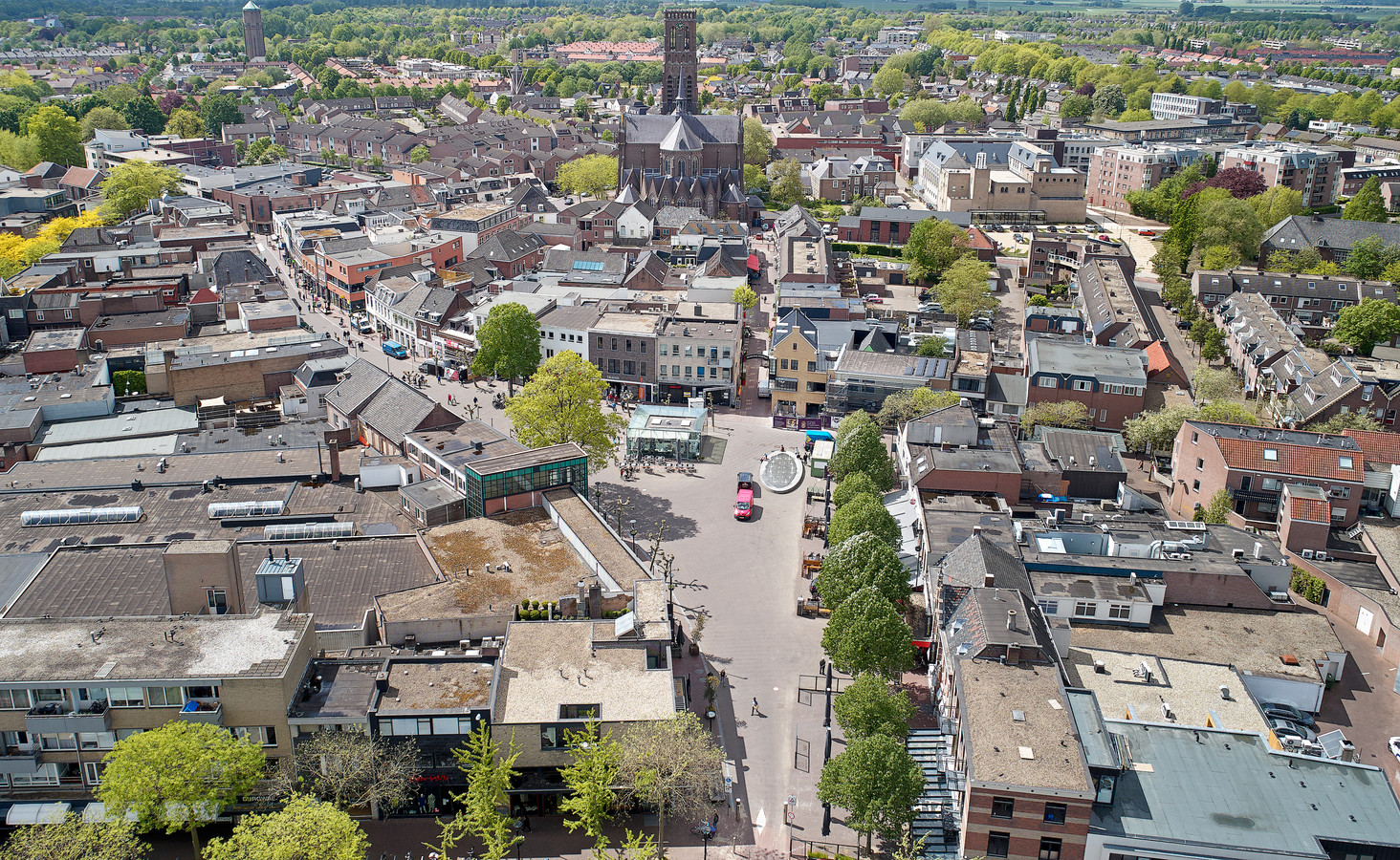 De Heuvel vanuit de lucht