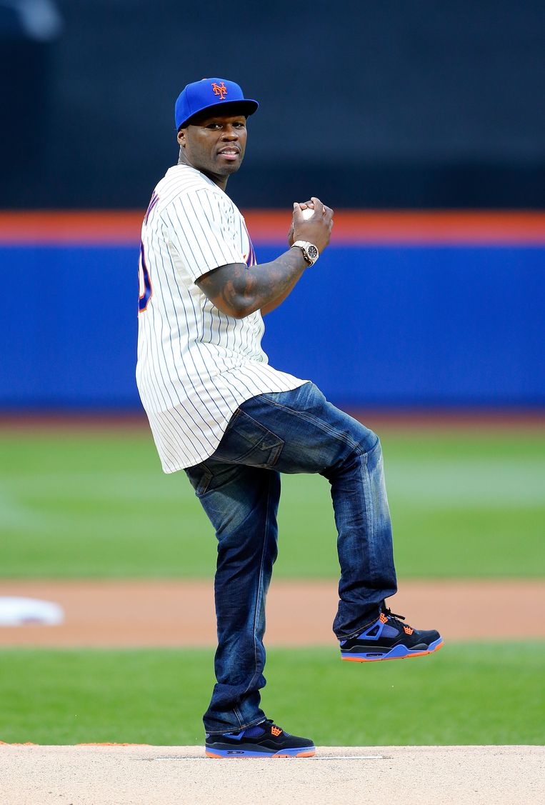 Rapper 50 Cent in 2014. Beeld Getty Images