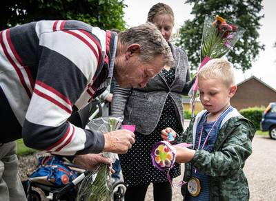 Wamelse wandelvierdaagse ging altijd door, Lars wandelt ook laatste dag