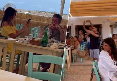 Noel Gallagher denkt rustig met zijn gezin te dineren op Ibiza, tot heel terras ‘Wonderwall’ begint te zingen