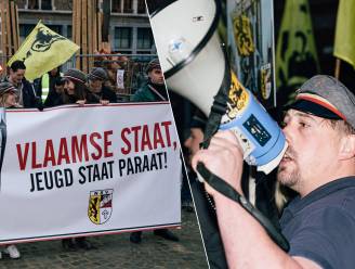 “Enkel een onafhankelijk Vlaanderen is een veilig Vlaanderen”: extreemrechtse studentenkring NSV houdt protestoptocht door Antwerpen
