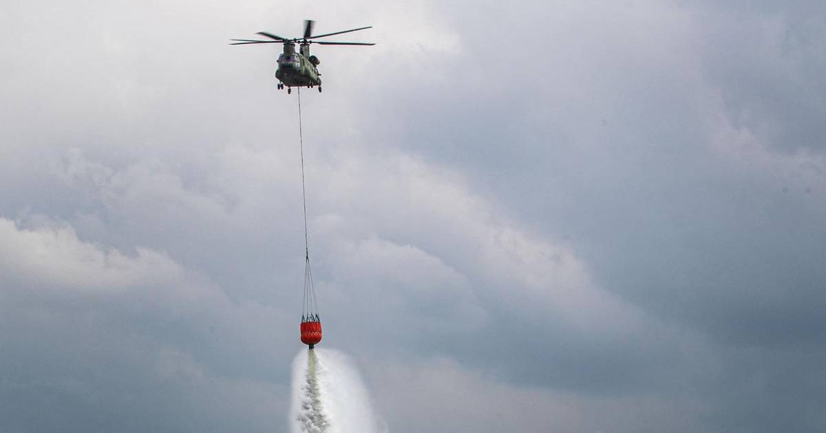 Dutch helicopters help Albanians extinguish forest fires | Abroad -  Netherlands News Live