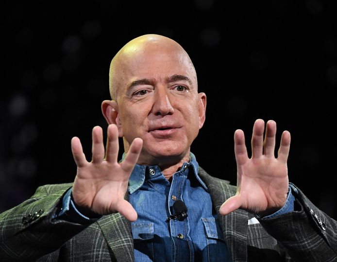 Amerikaan Jeff Bezos verloor tientallen miljarden aan vermogen in 2022.