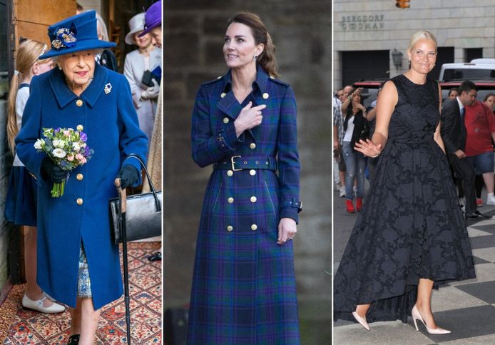 Koningin Elizabeth / Prinses Kate Middleton / Prinses Mette-Marit