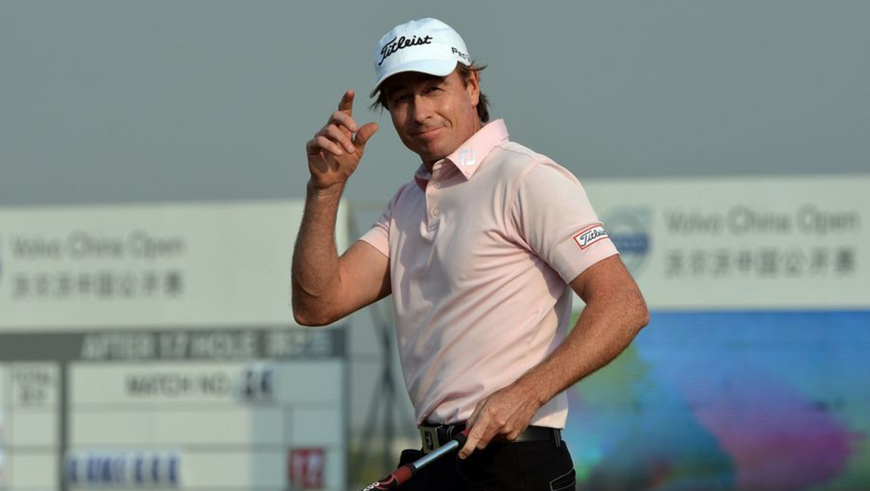 Brett Rumford nieuwe leider op China Open golf De