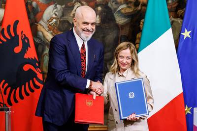 Le parlement albanais donne l’ultime feu vert à un accord migratoire avec l’Italie
