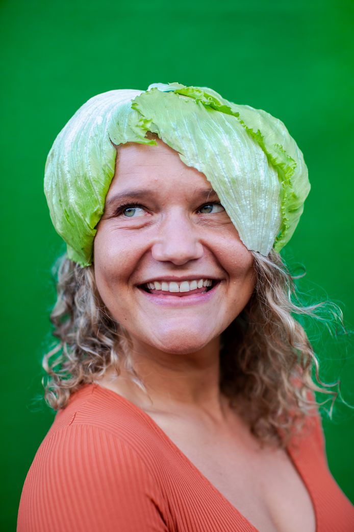 Portret van Laura de Grave.