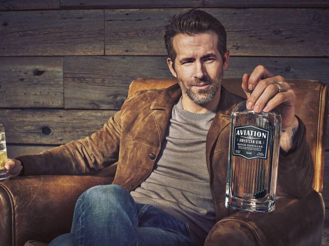 Acteur Ryan Reynolds verkoopt drankenmerk voor honderden miljoenen