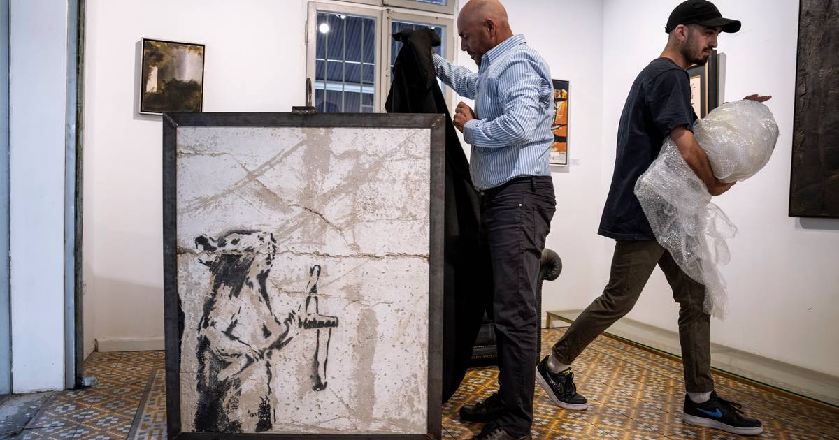 Banksy’s missing artwork resurfaces in Israel: “They stole this from the Palestinian people” |  Instagram VTM NEWS