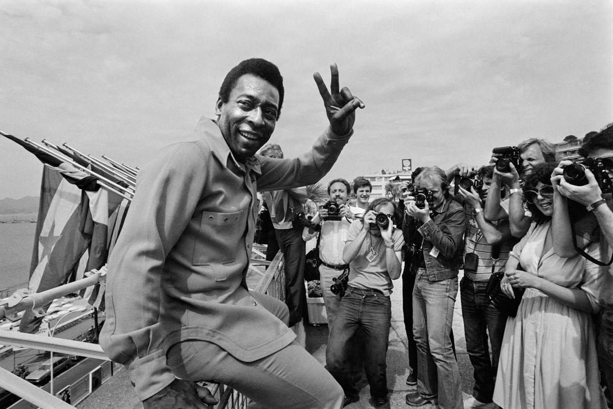 Pelé in 1981. Beeld AFP