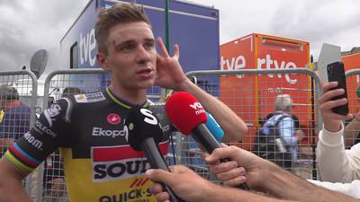 Remco Evenepoel s’énerve après sa 2ᵉ place à la Vuelta: “C’est une honte”