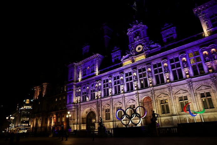 Het stadhuis van Parijs.