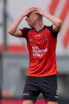 Helmond Sport blijft ploeteren op vreemde bodem, ook door kolderiek misverstand: ‘Zag er ongelukkig uit’ 